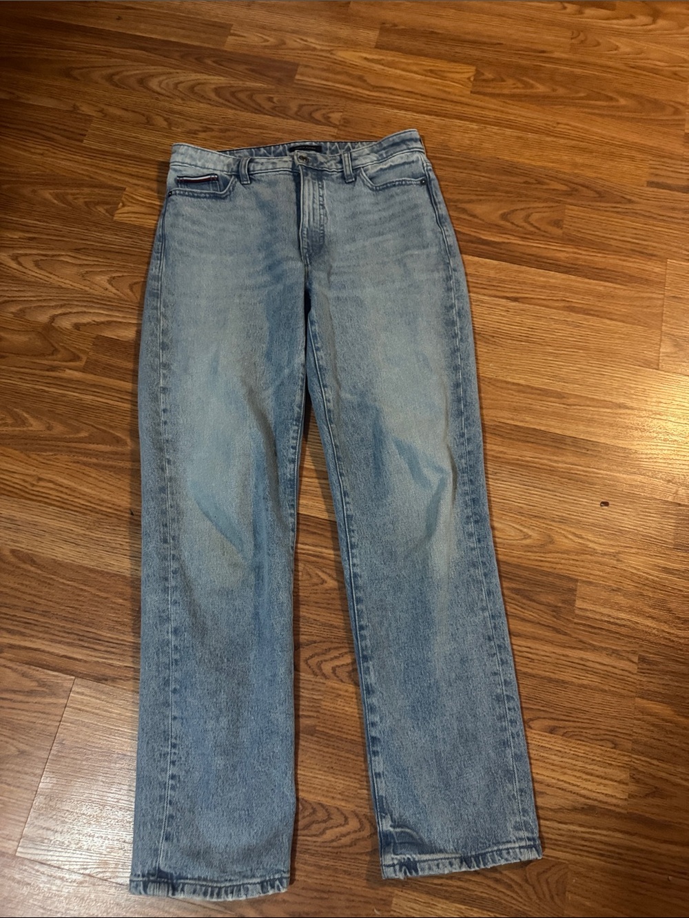 Light Blue women’s Straight Leg Jeans